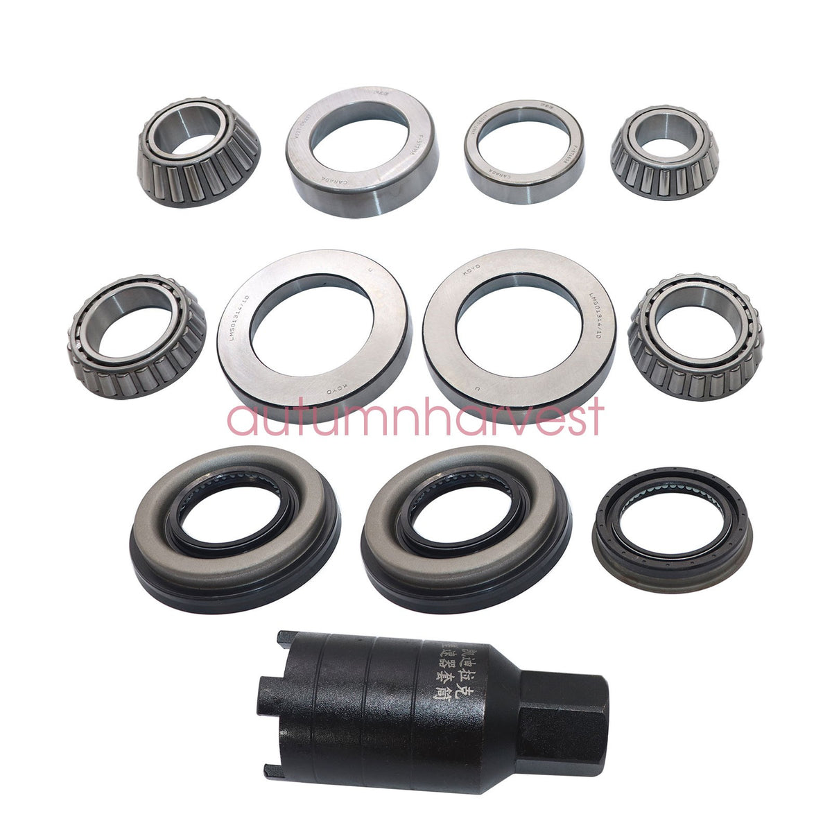 Rear Differential Bearing Repair Kit Removal Tool For 2013-19 Cadillac ATS CTS