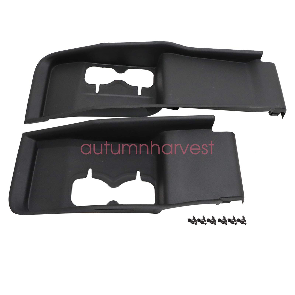 Front Bumper Tow Hook Trim Cover Panel Left & Right Fits Ford Super Duty 2023-25