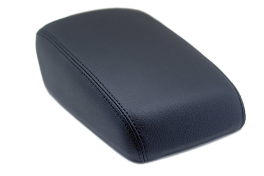 Fits 2012-18 Ford Focus Leather Armrest Center Console Lid Cover Black
