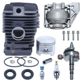 Big Bore 49mm Cylinder Piston Crankshaft Kit Fits Stihl MS390 MS290 029 MS310
