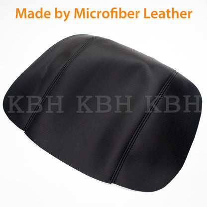 For Honda 2006-2014 Ridgeline Leather Center Console Lid Armrest Cover Black
