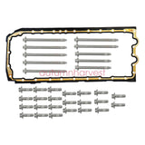 Engine Oil Pan Gasket w/ Engine Oil Pan Bolt Kit For BMW 335i 435i 535i N55 N54