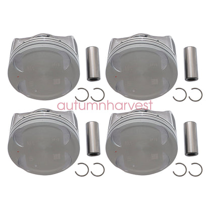 Standard size Complete Piston Set Fit For 2011-2016 Kia Forte 1.8L L4 DOHC 16v