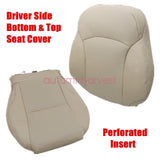 Fits 2006 2007 2008 2009 Lexus IS250 IS350 Driver Bottom & Top Seat Cover Tan 2x