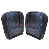 Driver Passenger Bottom Seat Cover Fits 2004 2005 Dodge Ram 1500 2500 3500 Black