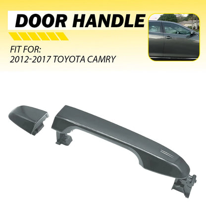 For Toyota Camry 12-17 Outside Door Handle Front Passenger Side Gray No keyhole