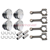 Pistons & Rings Connecting Rod Kit Fit For Buick Chevrolet GMC Saturn 2.4L
