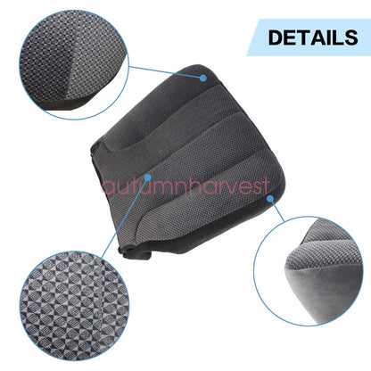 For 2002-2005 Dodge Ram 1500 2500 SLT ST Driver Bottom Seat Cover & Foam Cushion