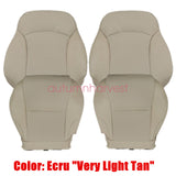 2006 to 2013 For Lexus IS250 IS350 2xTop & 2x Bottom Leather Seat Covers Tan