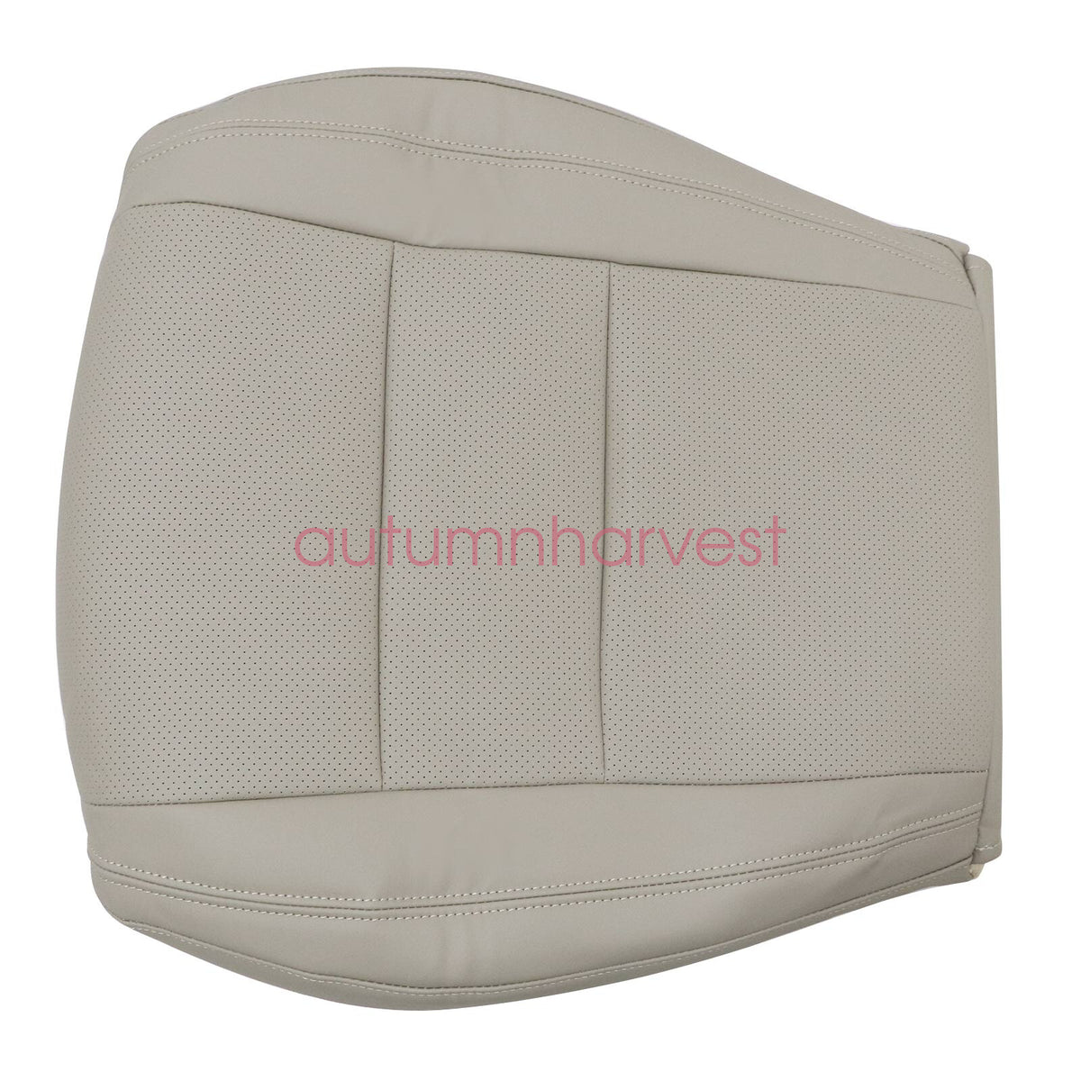 For 2011-2016 Jeep Grand Cherokee Front Bottom Perforated Leather Seat Cover Tan
