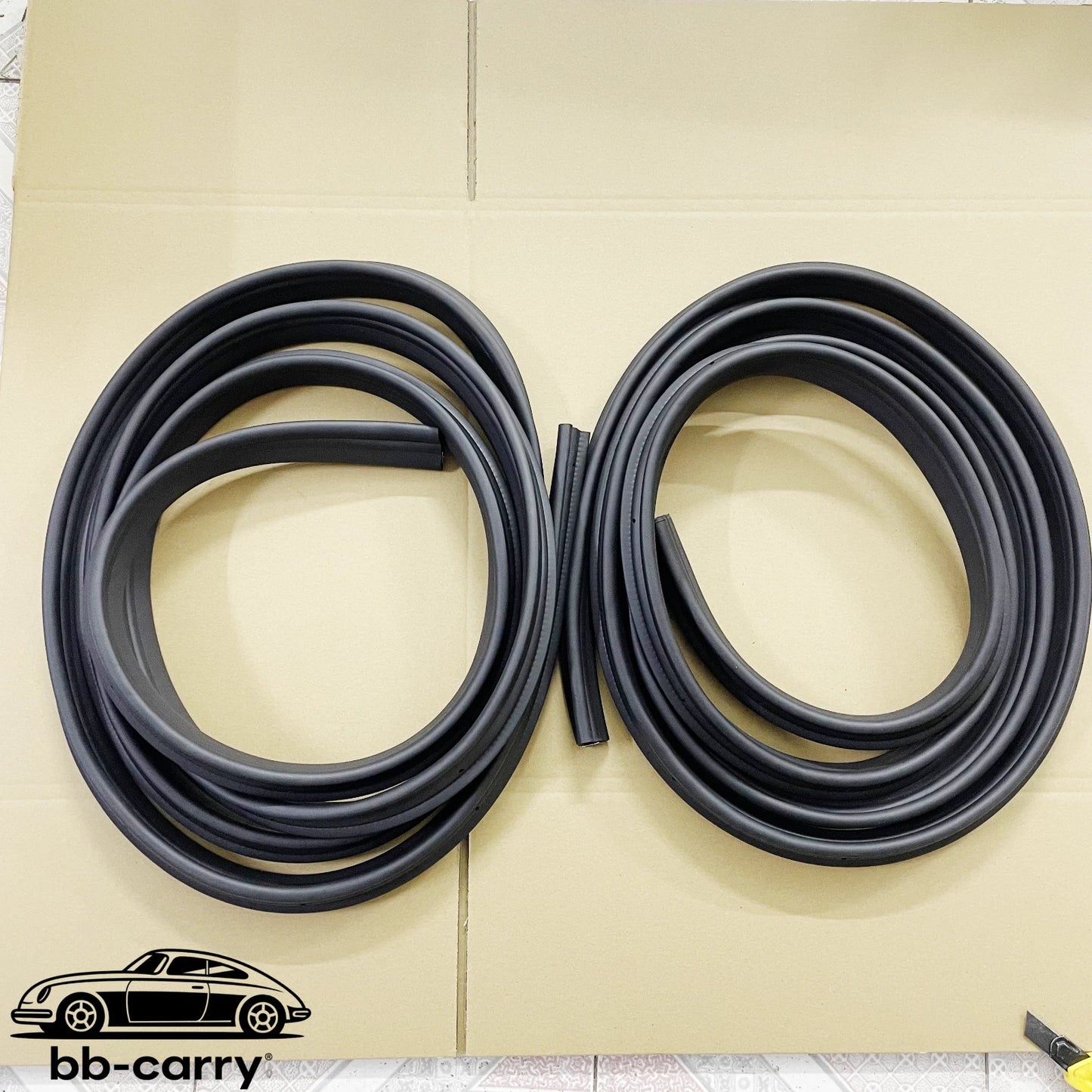 For Silverado Sierra Cab 2007-2013 Front LH & RH Door WeatherStrip X2 22766379