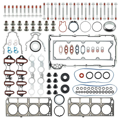Full Cylinder Head Gasket Set Bolts For 2007-13 Chevrolet GMC Sierra Buick 5.3L