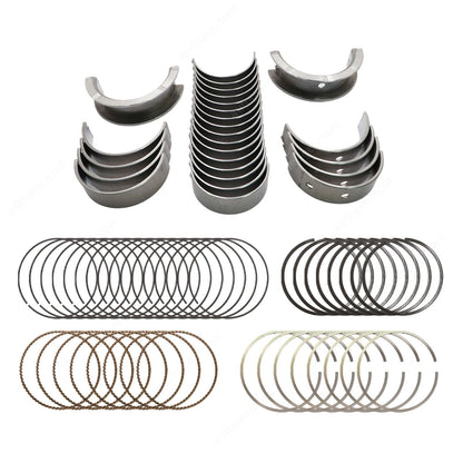 Fits For Chevrolet LS Gen III IV Main & Rod Bearings w/ Moly Piston Rings NEW