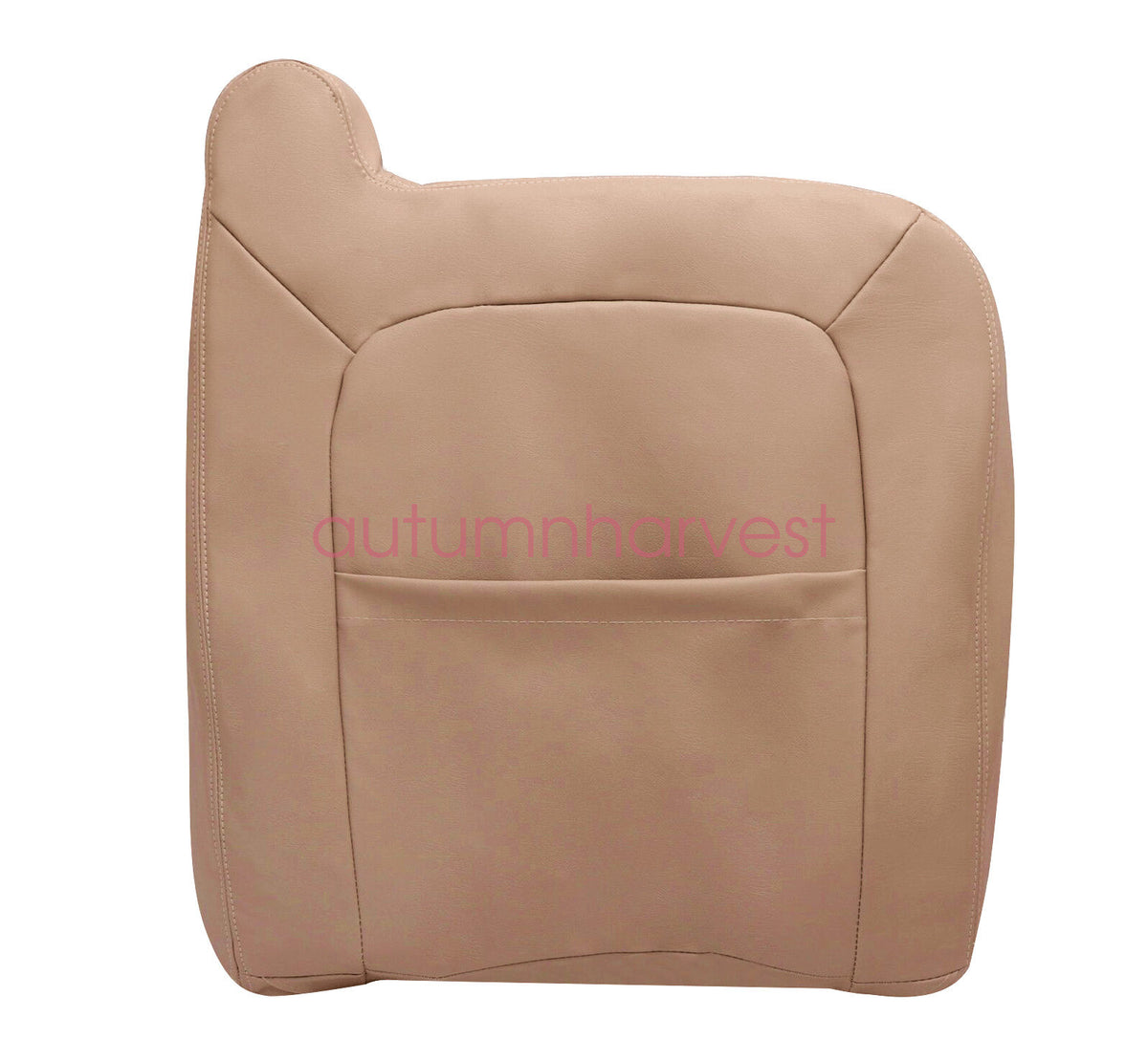 For 2003 2004 2005 2006 Silverado Sierra Driver Bottom & Top Back Seat Cover Tan
