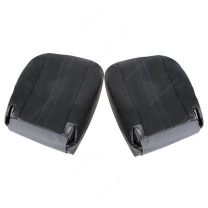Front Both Bottom Replacement Seat Cover For 2003-2016 Chevy GMC C Series