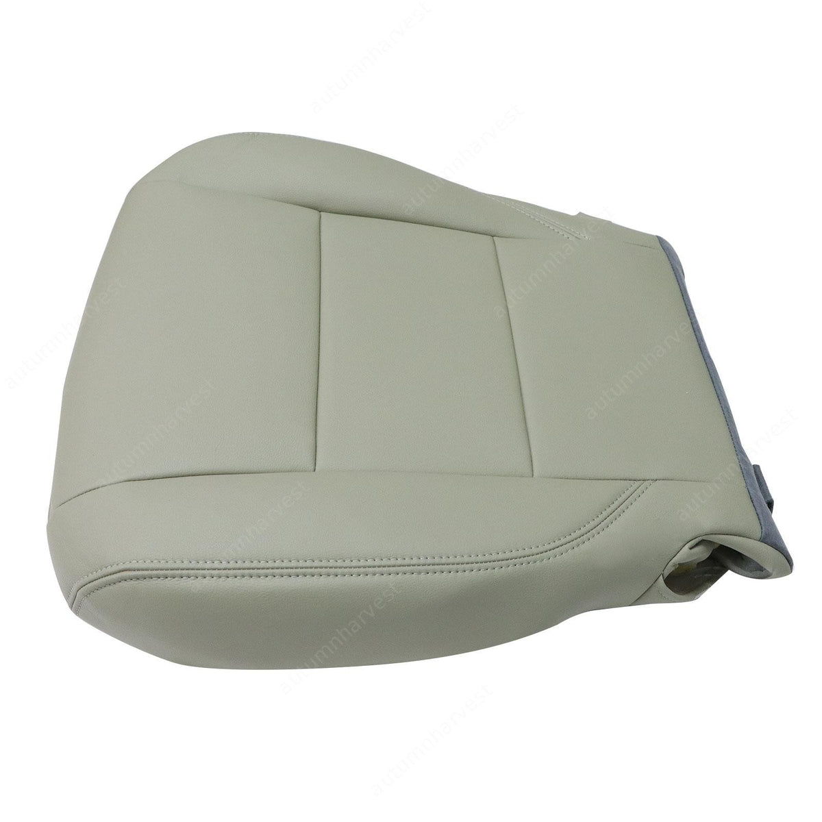 2X For 2015-2020 Toyota Sienna Driver & Passenger Bottom Leather Seat Cover Gray