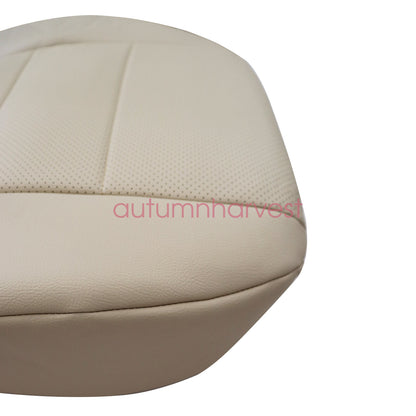 For 2008-15 Mercedes Benz GLK250 Passenger Bottom Leather SEAT COVER ( Ivory )