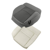 For 2004-2008 Ford F150 Driver Cloth Bottom Seat Cover & Foam Cushion Flint Gray