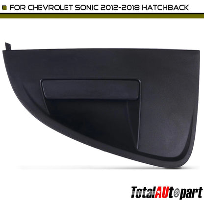 Door Handle 95471001 Black Outer Rear Driver Left LH Side For 2012 - 2018 Sonic