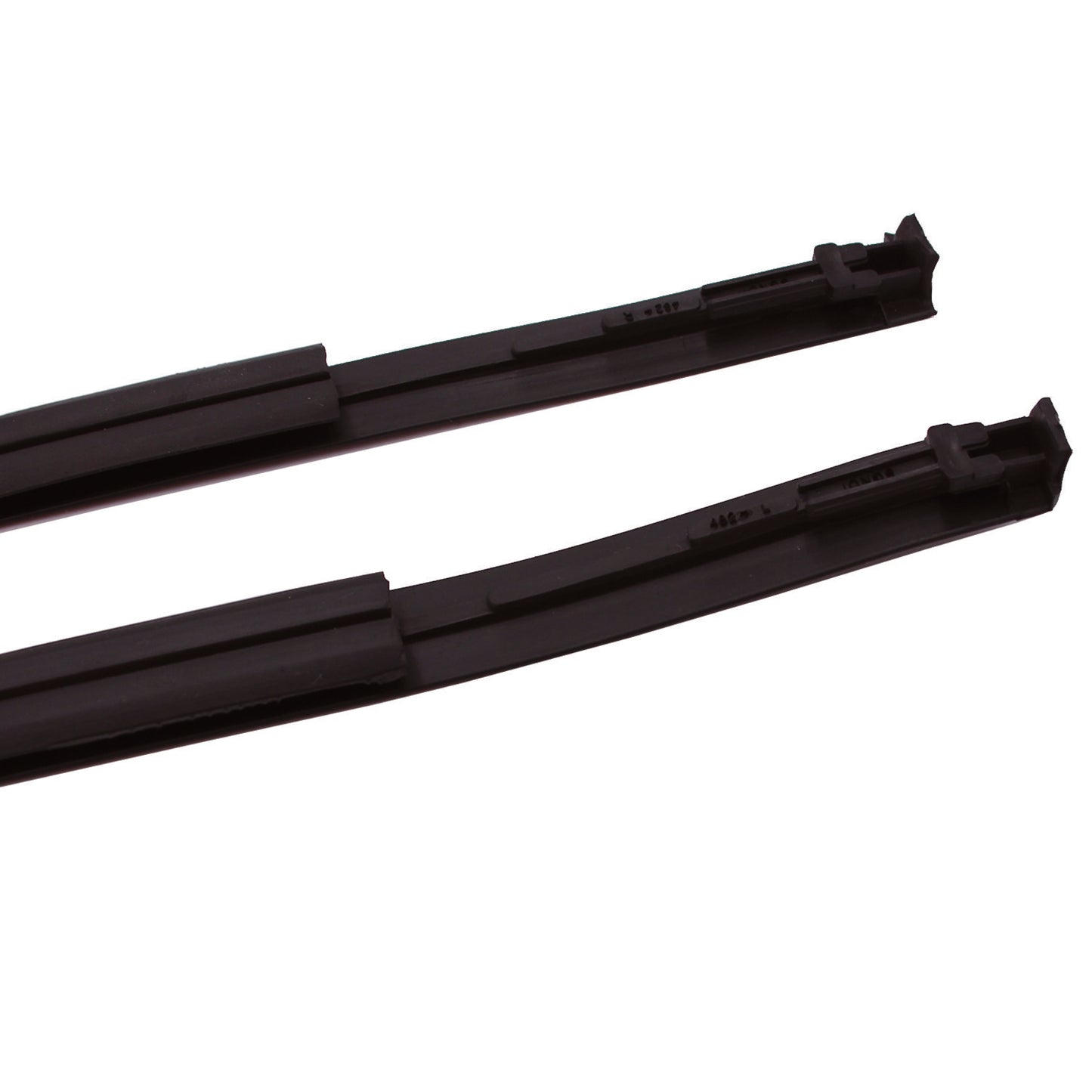2pcs Roof Drip Moulding Left & Right Side Fit For Toyota 2007-11 Yaris Sedan