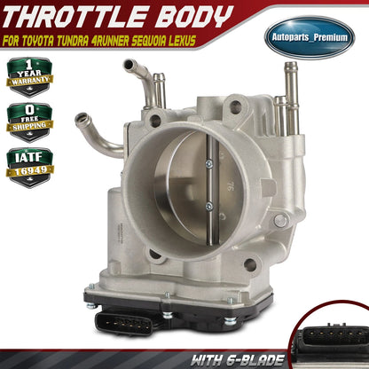 Fits For Toyota 4Runner Sequoia Tundra Land Cruiser 2003-2004 Throttle Body