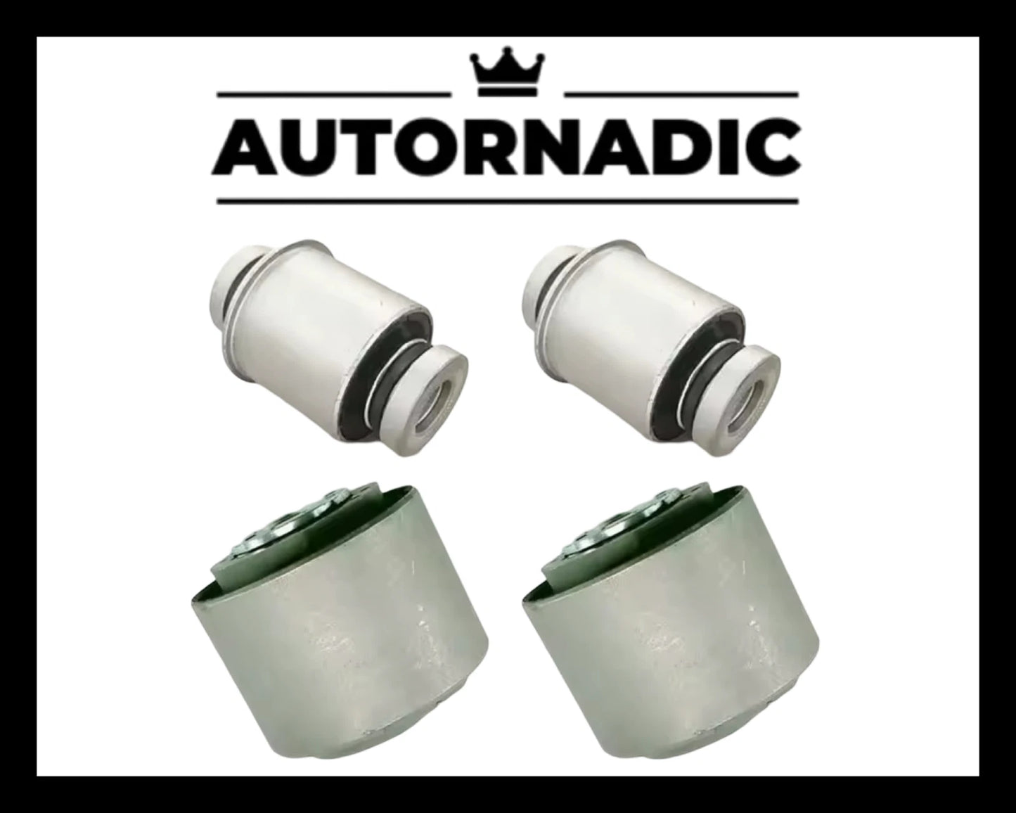 4X Rear Trailing Control Arm Wishbone Bushing For 2017-2020 Ford Mustang 2.3L L4