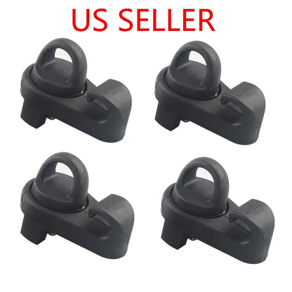 4X Truck Bed Tie Down Hooks Deck Rail For Toyota Tacoma 2005 2006-24 PT278-35075