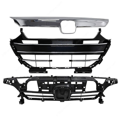 New Front Bumper Grille Cover Factory Style For 2021-2022 Honda Accord 3PCS