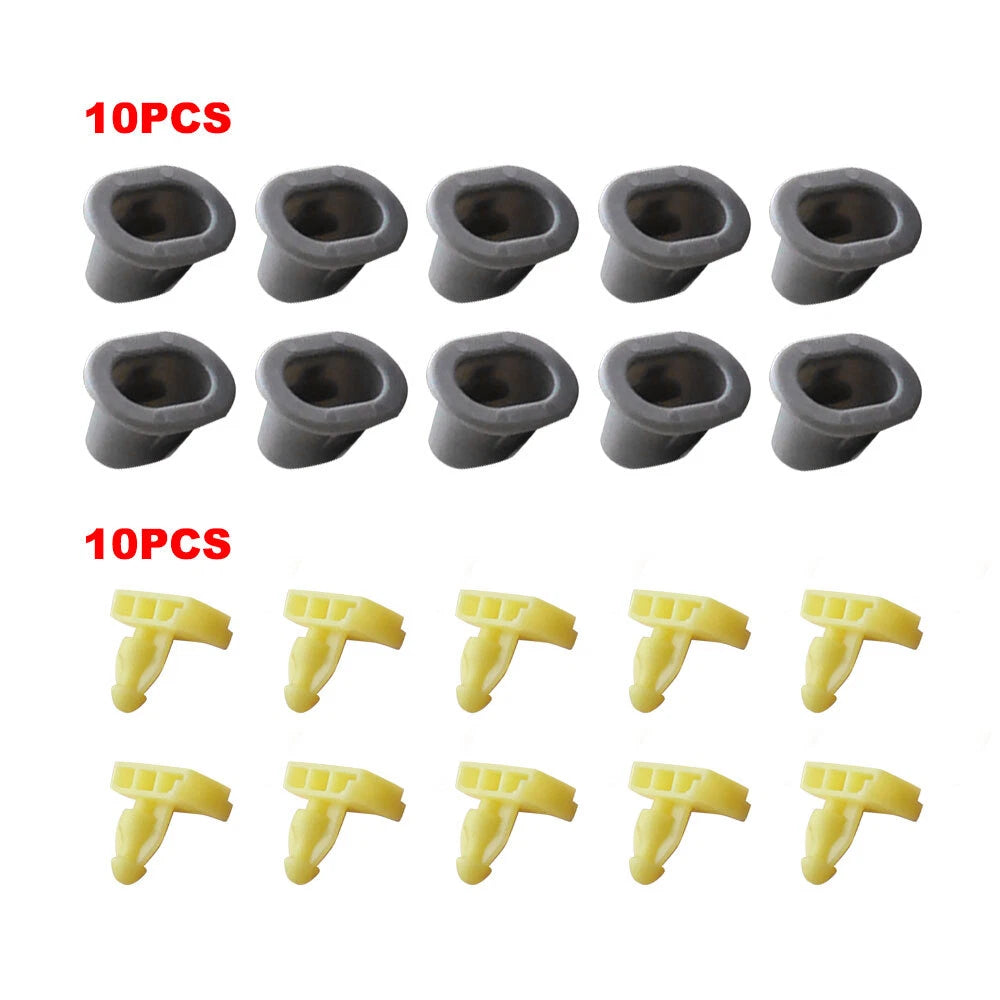 Fits Infiniti QX80 QX56 14-17 Wheel Well Opening Moulding Clips & Flare Grommets