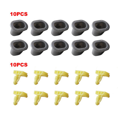 Fits Infiniti QX80 QX56 14-17 Wheel Well Opening Moulding Clips & Flare Grommets