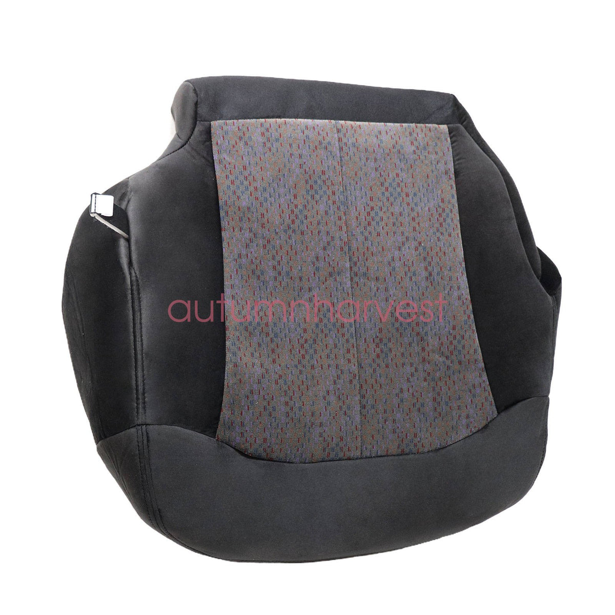 For 1999-2002 Chevy Silverado Front Passenger Bottom Cloth Seat Cover Dark Gray