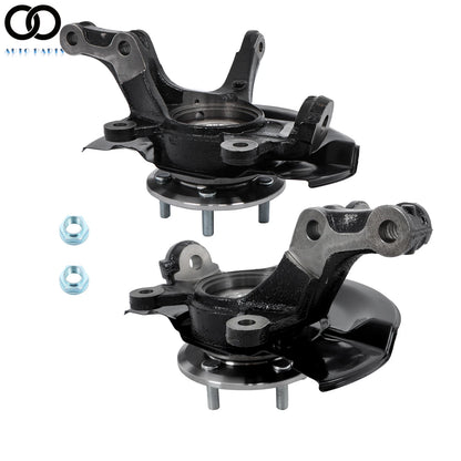 For 07-09 Honda CR-V 2.4L Steering Knuckle & Wheel Hub Bearing Assembly LH+RH 2X
