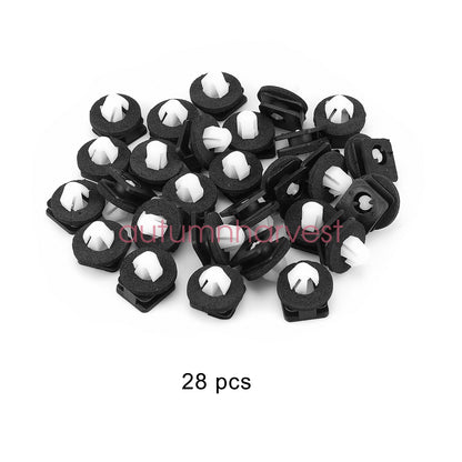 28x Fit Ford Explorer 2011-2019 Kit A-Pillar Trim Front Windshield Molding Clips
