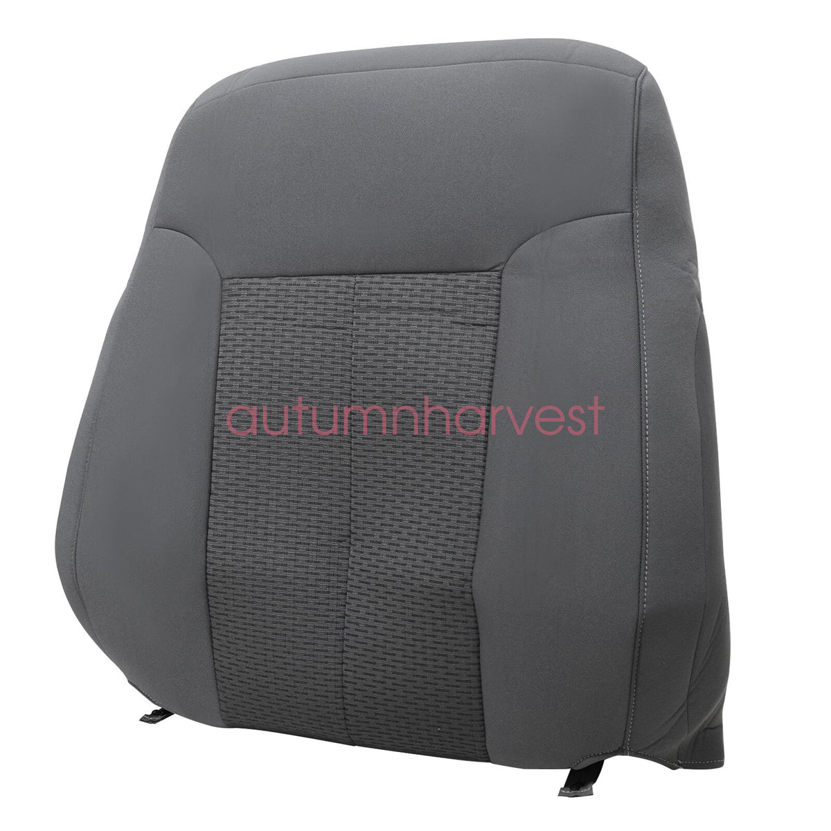 For 2011-2016 Ford F250 F350 F450 F550 XLT Driver Bottom & Top Seat Cover Gray