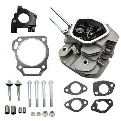 For Honda GX340 GX390 11HP 13HP: Assembled Cylinder Head w/Rockers & Springs