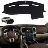 For 2010-2018 Dodge Ram 1500 2500 3500 Dashboard Dash Cover Dashmat Mat Carpet