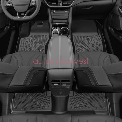 2013-2019 For Ford Escape TPE Front & Rear Floor Mats & Trunk Cargo Liners 4Pcs