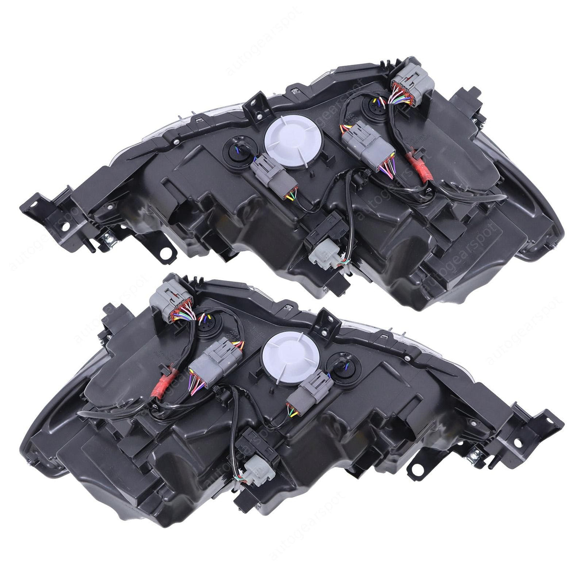 Pair LED Headlights For Mazda 6 2016-2017 Headlamp Front w/AFS Left+Right Side