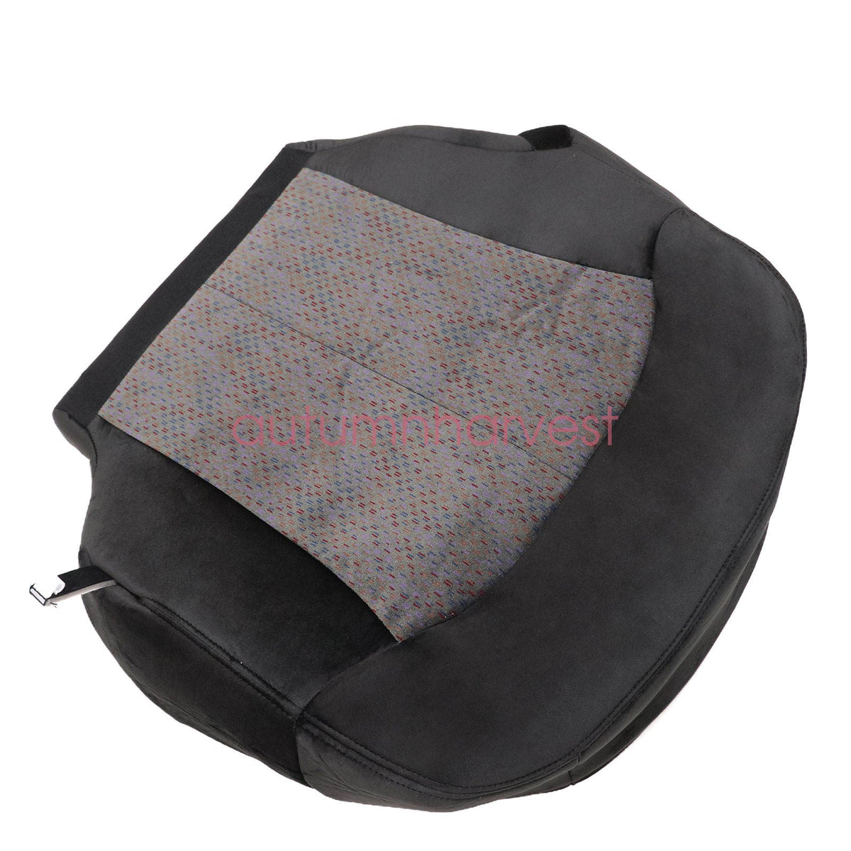 For 1999-2002 Chevy Silverado Front Passenger Bottom Cloth Seat Cover Dark Gray