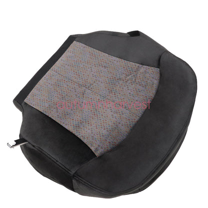 For 1999-2002 Chevy Silverado Front Passenger Bottom Cloth Seat Cover Dark Gray