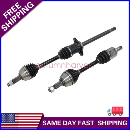 2 Pcs Front Side CV Axle Shafts For Nissan Maxima 2009-2014 V6 3.5L Left Right