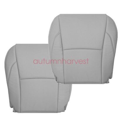 For 2007-2012 Lexus ES350 Both Side Perforated Bottom Seat Cover Leather Gray