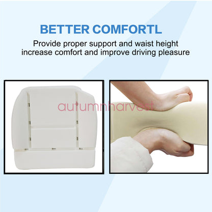 For 2004-2008 Ford F150 Extended Cab Driver & Passenger Bottom Seat Foam Cushion