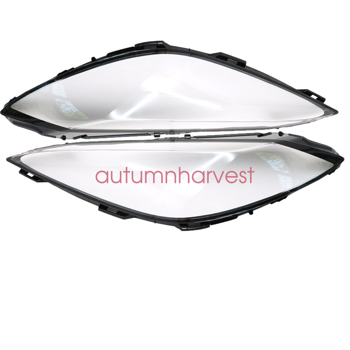 Right+Left Headlight Lens Headlamp Cover For 2023-2025 Chevrolet Corvette Z06