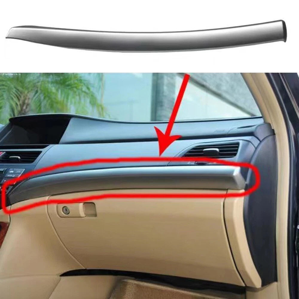 Replace Matt Silver Middle Console Dashboard Strip Trim For Honda Accord 2008-12