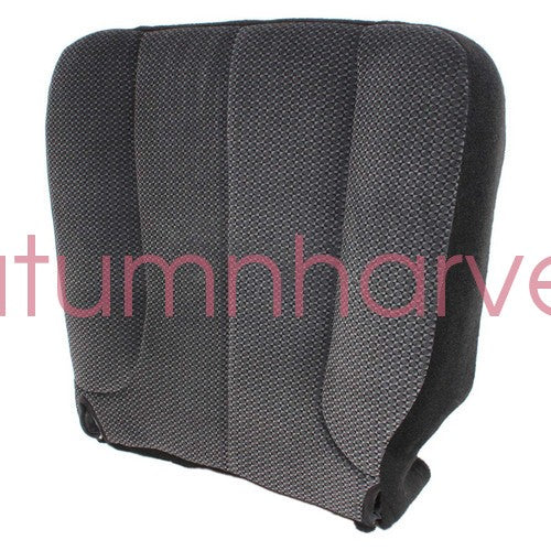 Fits 03-05 Dodge Ram 1500 2500 3500 Driver Bottom & Top Cloth Seat Cover Gray