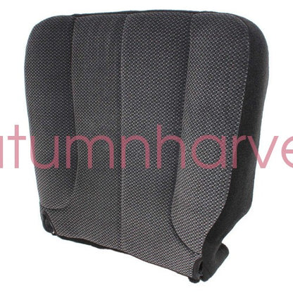 Fits 03-05 Dodge Ram 1500 2500 3500 Driver Bottom & Top Cloth Seat Cover Gray