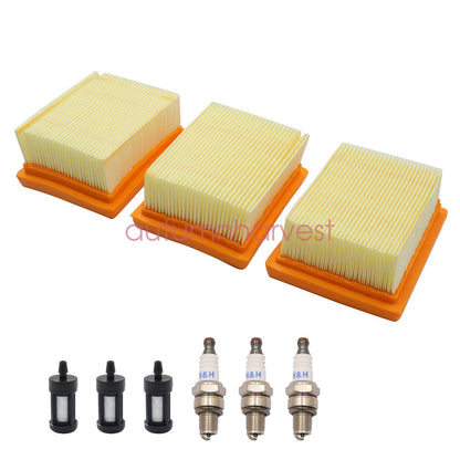 New Fits Stihl BR800 BR800X BR800C Backpack Leaf Blower Air Fuel Filters Kit 3x