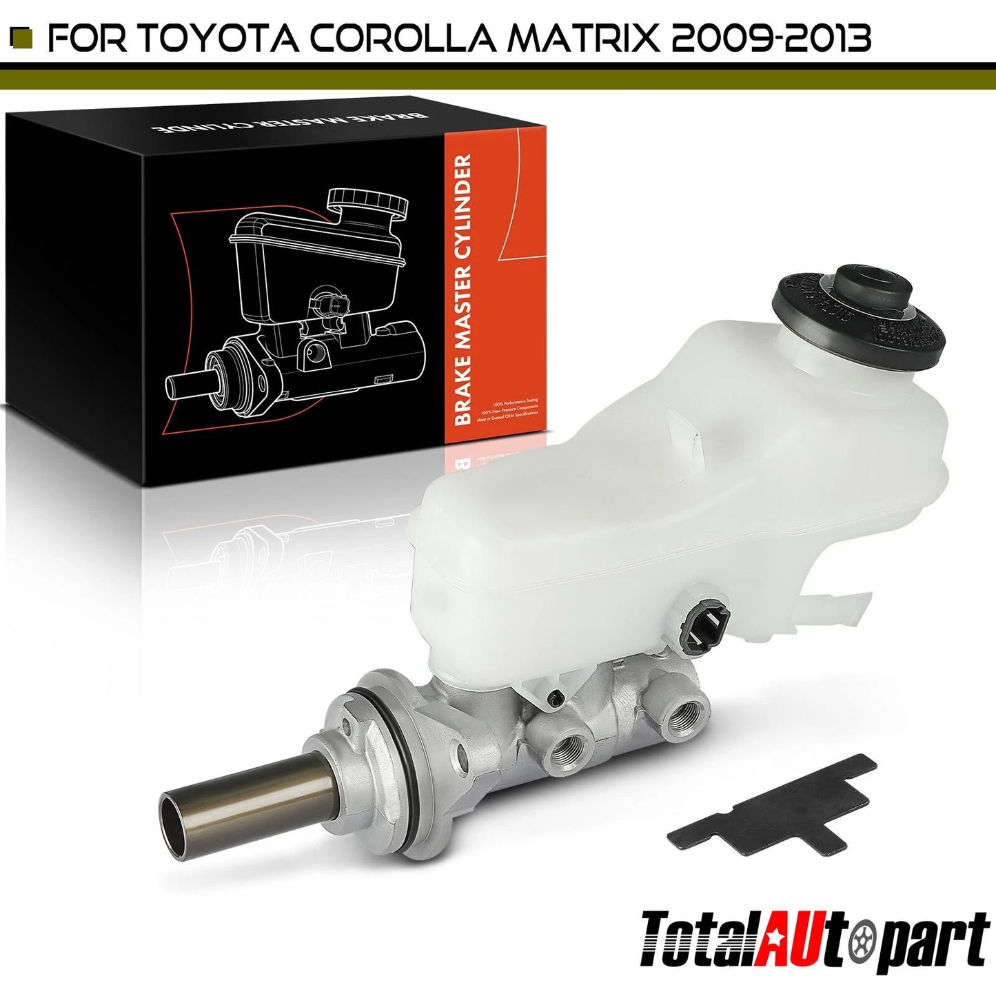 New Brake Master Cylinder For Toyota Corolla Matrix 2009 2010 2011-2013 0.875 in