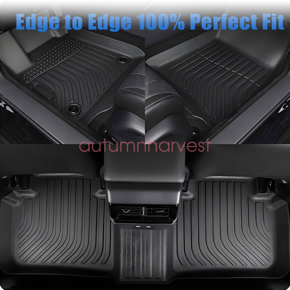 TPE Rear Cargo Trunk Liner Cover Floor Mat For 2019-2024 Kia Forte Waterproof